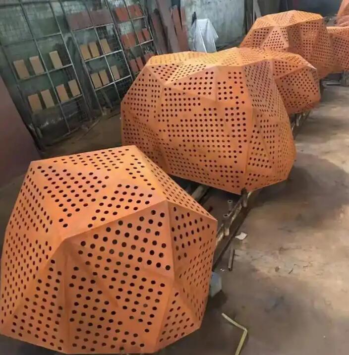 锡山耐候钢造型